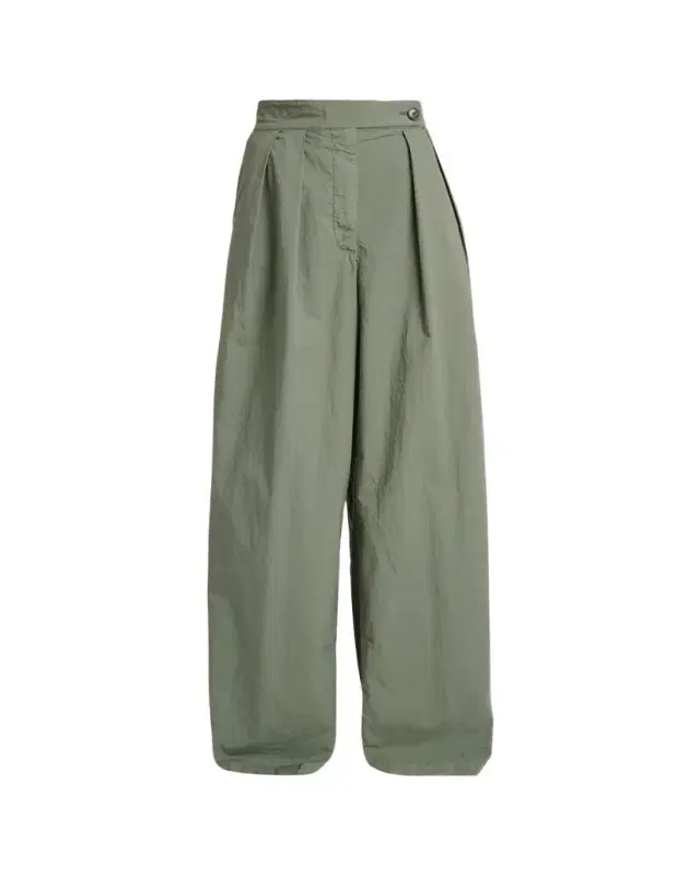 Dries Van Noten Pamplona Pleated Wide-Leg Pants