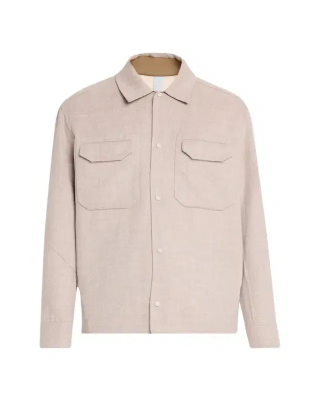 Sease Men's Double Wool-Cashmere Overshirt