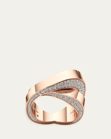 Unsaid Infinite Lab-Grown Diamond Pave Demi Ring | Thumbnail 2 Unsaid Infinite Lab-Grown Diamond Pave Demi Ring | Thumbnail 2