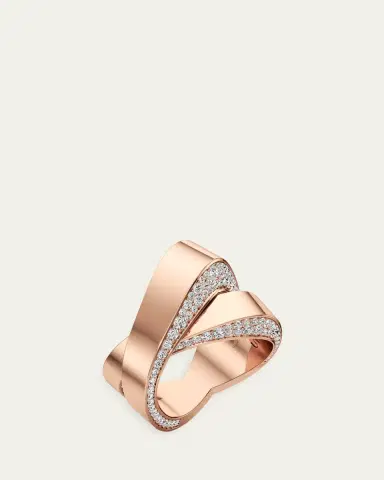 Unsaid Infinite Lab-Grown Diamond Pave Demi Ring | Thumbnail 3 Unsaid Infinite Lab-Grown Diamond Pave Demi Ring | Thumbnail 3