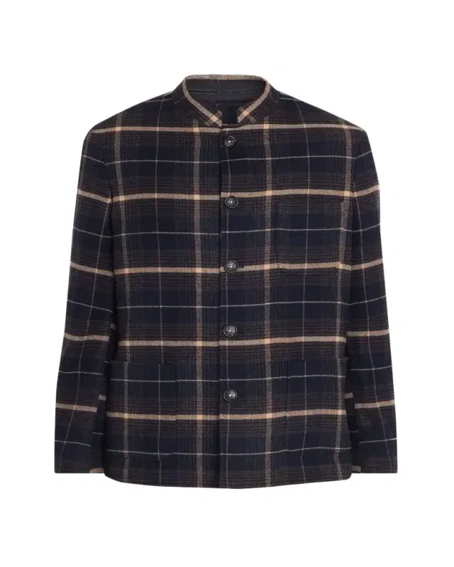 Massimo Alba Men's Wool-Cashmere Plaid Blazer