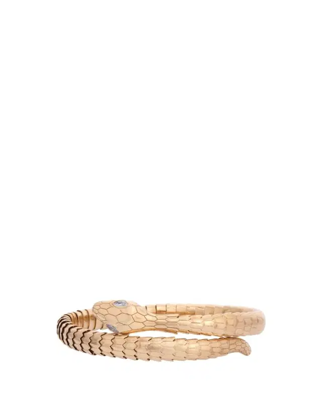 Sidney Garber 18K Yellow Gold Mini Il Serpente Bracelet