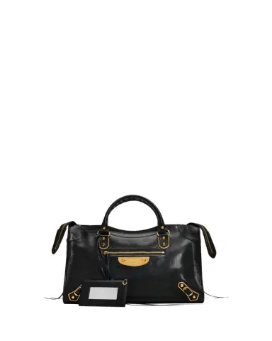 Balenciaga Le City Uptown Medium Leather Top-Handle Bag | Thumbnail 1 Balenciaga Le City Uptown Medium Leather Top-Handle Bag | Thumbnail 1