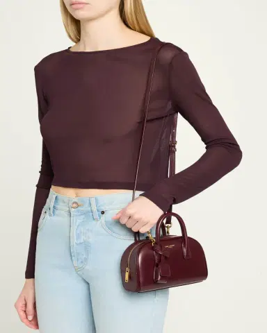 Saint Laurent Sac De Jour Mini Leather Top-Handle Bag | Thumbnail 2