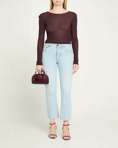 Saint Laurent Sac De Jour Mini Leather Top-Handle Bag | Thumbnail 5