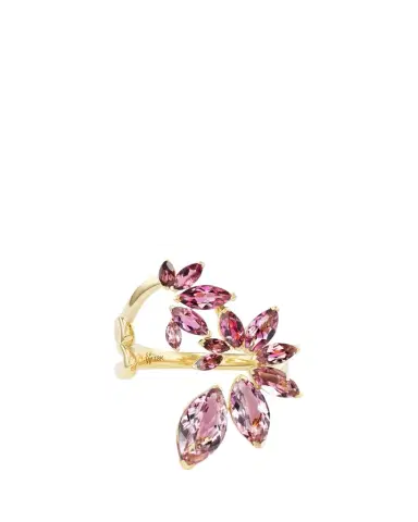 Emily P. Wheeler Arashi Ring with Pink Stones | Thumbnail 1