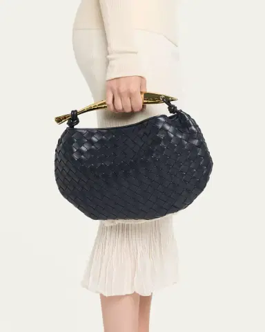Bottega Veneta Sardine Leather Top-Handle Bag | Thumbnail 2