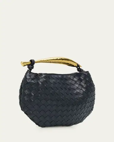Bottega Veneta Sardine Leather Top-Handle Bag | Thumbnail 3