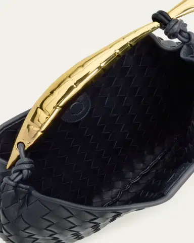 Bottega Veneta Sardine Leather Top-Handle Bag | Thumbnail 4