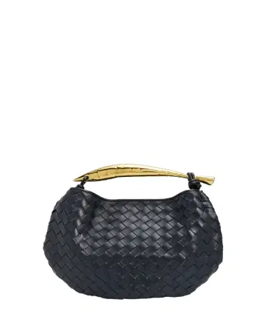 Bottega Veneta Sardine Leather Top-Handle Bag | Thumbnail 1