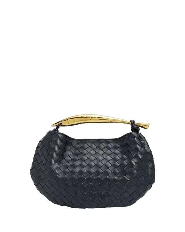 Bottega Veneta Sardine Leather Top-Handle Bag