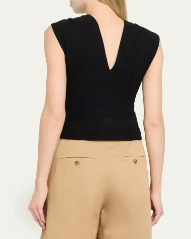 A.L.C. Elouise V-Neck Top | Thumbnail 3