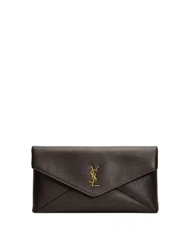 Saint Laurent Cassandre Large Leather Envelope Clutch | Thumbnail 1 Saint Laurent Cassandre Large Leather Envelope Clutch | Thumbnail 1