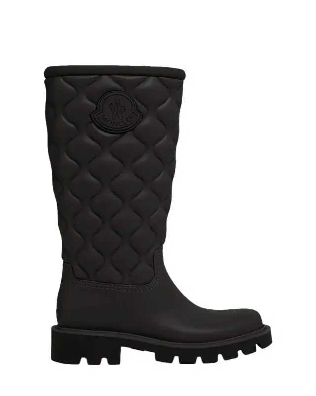 Moncler Kickstream Quilted Mid-Calf Boots