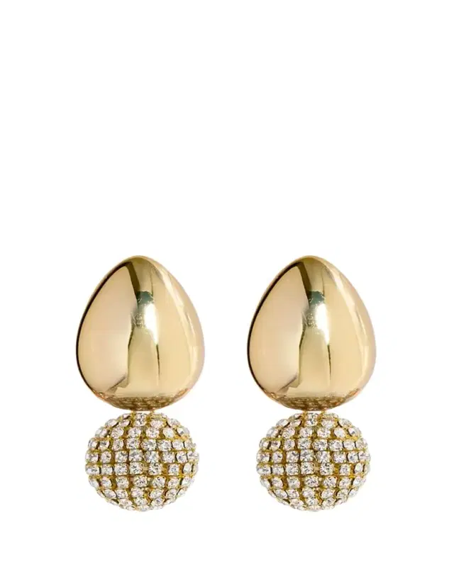 Saule Label Tulia Glam Earrings, Gold