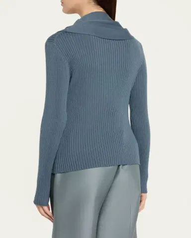 Zimmermann Valiant Merino Scarf Sweater | Thumbnail 3 Zimmermann Valiant Merino Scarf Sweater | Thumbnail 3