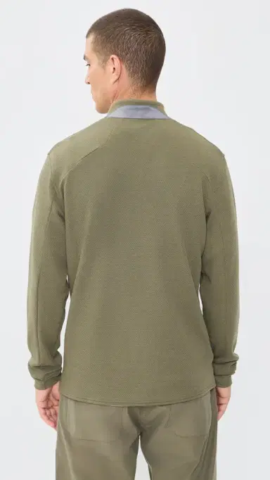 Greyson Troy Textured Fleece Quarter Zip Camp S | Thumbnail 4 Greyson Troy Textured Fleece Quarter Zip Camp S | Thumbnail 4