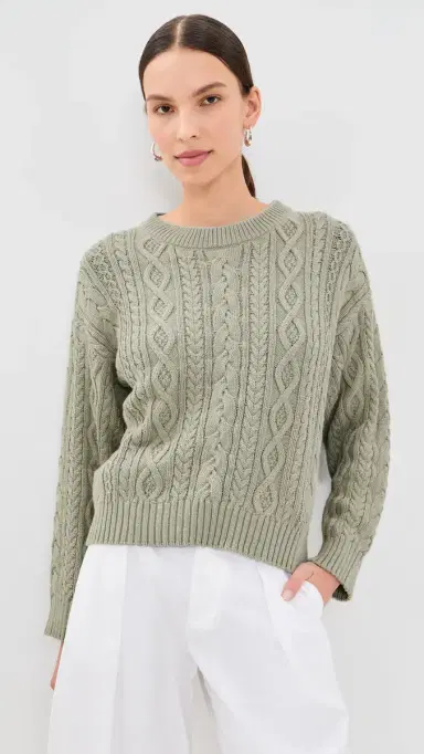 Jenni Kayne Aire Crewneck Pullover | Thumbnail 2