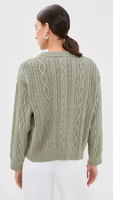 Jenni Kayne Aire Crewneck Pullover | Thumbnail 3