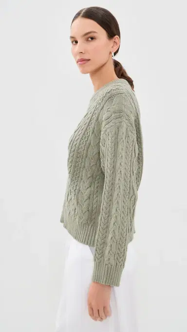 Jenni Kayne Aire Crewneck Pullover | Thumbnail 4