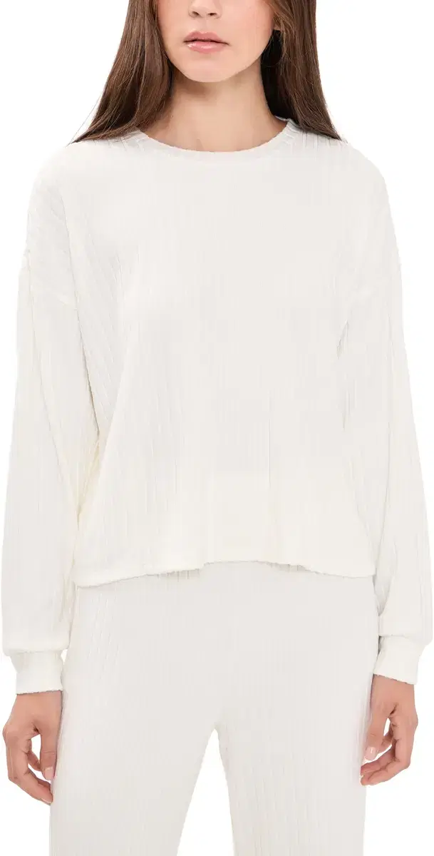 Z Supply Daydream Rib Top Bone
