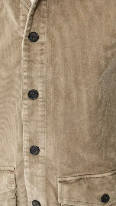 OFFICINE GÉNÉRALE Suny Washed Cotton Corduroy Jacket Faded Ginger | Thumbnail 6