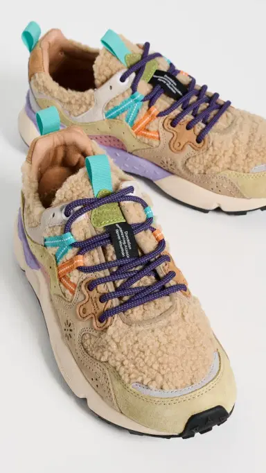 Flower Mountain Yamano 3 Sneakers Beige Multi | Thumbnail 5