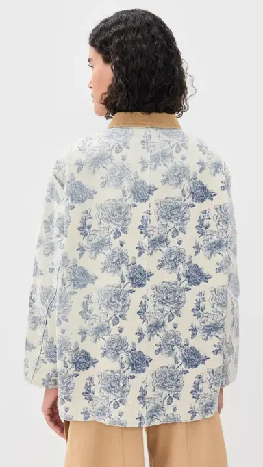 R13 Relaxed Chore Jacket Dustbloom Indigo | Thumbnail 3