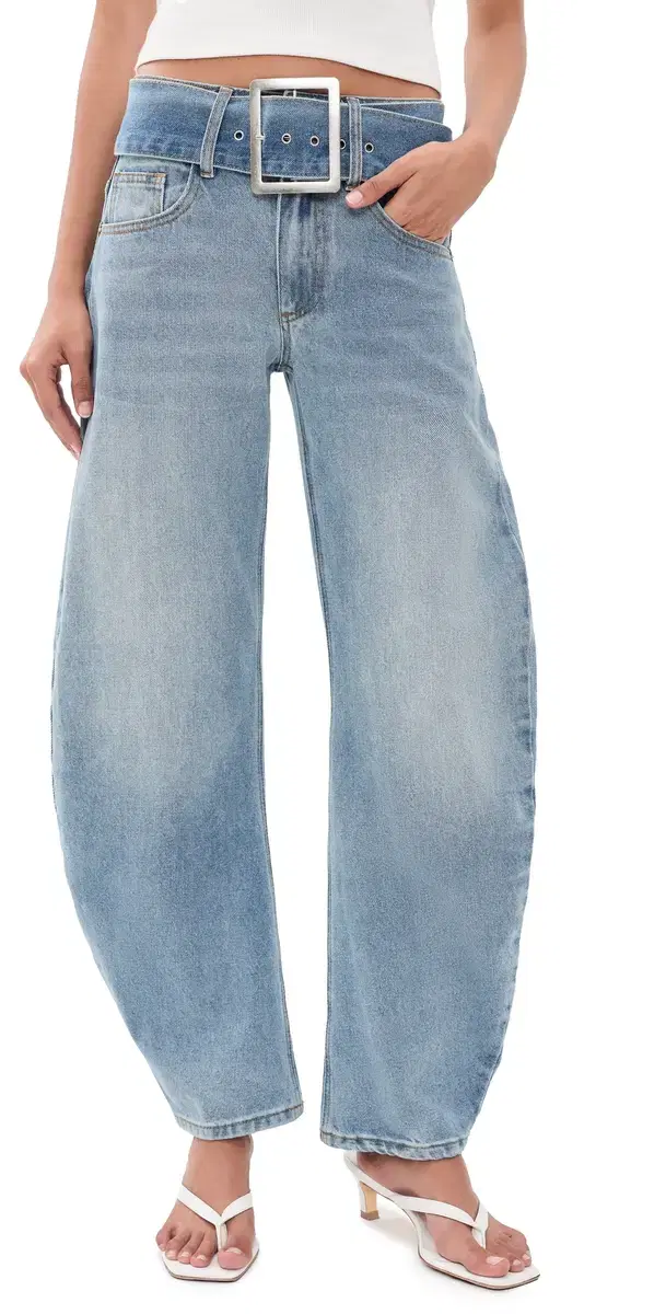 Lioness Dynasty Jeans Washed Blue