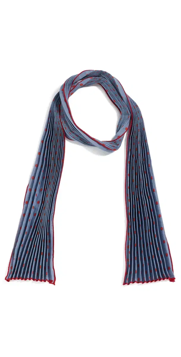 Rachel Comey Pleated Scarf Slate One Size