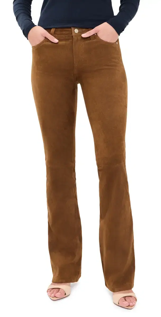 FRAME The Suede Rodeo Pants Saddle