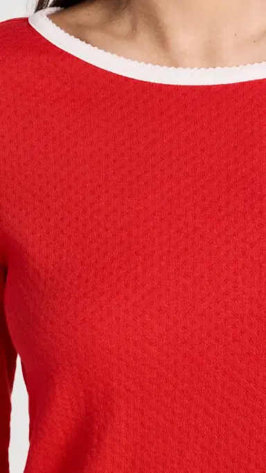 Cozyland by Morgan Lane Ellie Tee Cherry S | Thumbnail 6