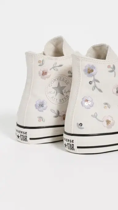 Converse Chuck Taylor All Star Sequin Flowers Vintage White/Black | Thumbnail 4