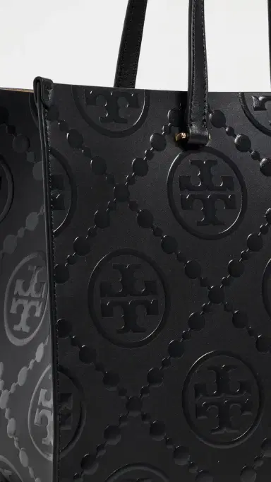 Tory Burch T Monogram Embossed Tote Bag | Thumbnail 5 Tory Burch T Monogram Embossed Tote Bag | Thumbnail 5