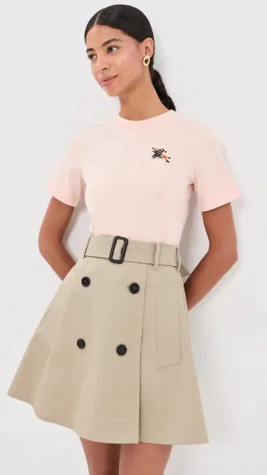 Burberry Frankie Tee Compact Pink With Sand Check L | Thumbnail 2 Burberry Frankie Tee Compact Pink With Sand Check L | Thumbnail 2