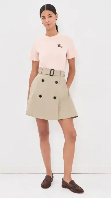 Burberry Frankie Tee Compact Pink With Sand Check L | Thumbnail 5 Burberry Frankie Tee Compact Pink With Sand Check L | Thumbnail 5