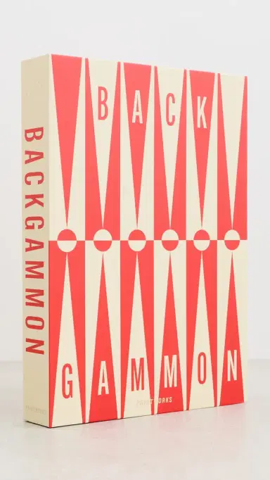 Printworks Classic Art of Backgammon Red/Cream | Thumbnail 5