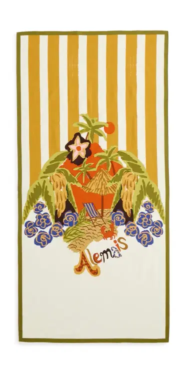 ALÉMAIS Island Cove Textured Towel MULTI MULTI One Size | Thumbnail 1