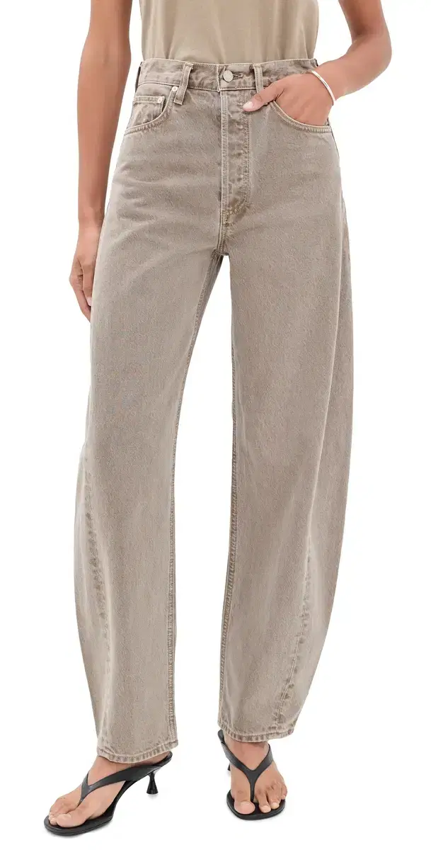 AGOLDE Luna Pieced Jeans Cedar