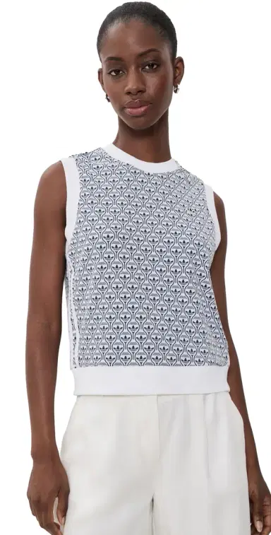 Adidas Golf Originals All Over Vest | Thumbnail 1 Adidas Golf Originals All Over Vest | Thumbnail 1