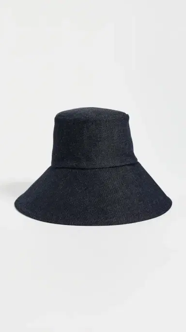 Janessa Leone Walker Bucket Hat Denim | Thumbnail 2 Janessa Leone Walker Bucket Hat Denim | Thumbnail 2