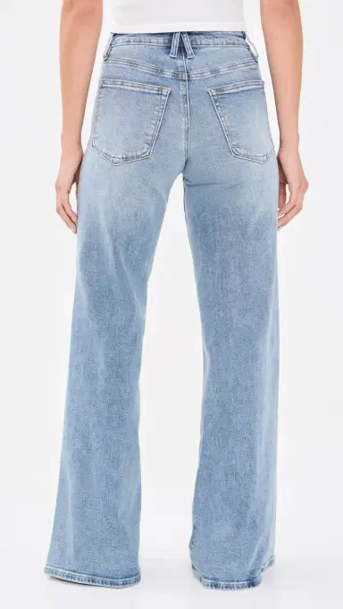 GOOD AMERICAN Good Waist Palazzo Jeans Indigo1154 0 | Thumbnail 3 GOOD AMERICAN Good Waist Palazzo Jeans Indigo1154 0 | Thumbnail 3
