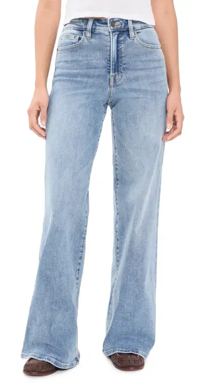 GOOD AMERICAN Good Waist Palazzo Jeans Indigo1154 0 | Thumbnail 1 GOOD AMERICAN Good Waist Palazzo Jeans Indigo1154 0 | Thumbnail 1
