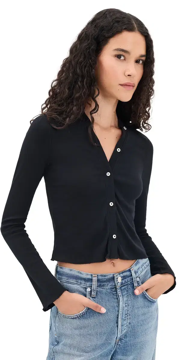 ASHER Chelsea Cardigan Black