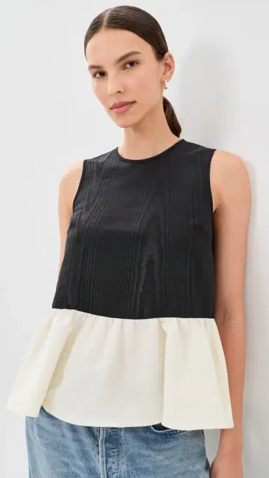 SIMONMILLER Iris Moire Top | Thumbnail 2