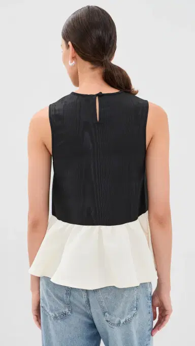 SIMONMILLER Iris Moire Top | Thumbnail 3