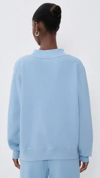 PARKE Varsity Sweatshirt Sky/Denim | Thumbnail 3
