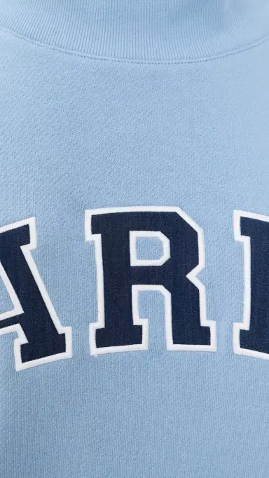 PARKE Varsity Sweatshirt Sky/Denim | Thumbnail 6