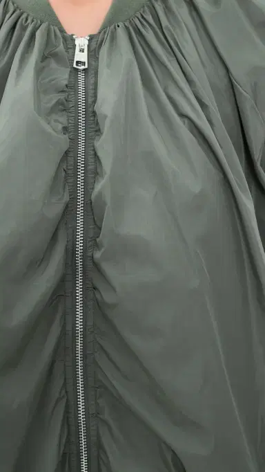AGOLDE Raffi Bomber Jacket Fern | Thumbnail 6