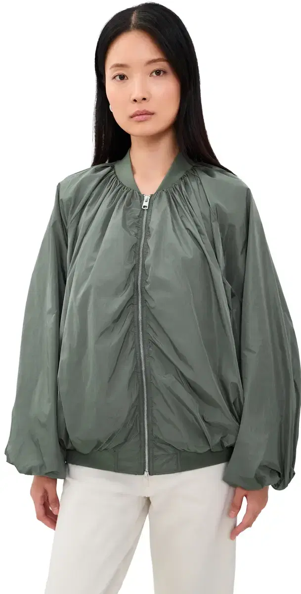 AGOLDE Raffi Bomber Jacket Fern